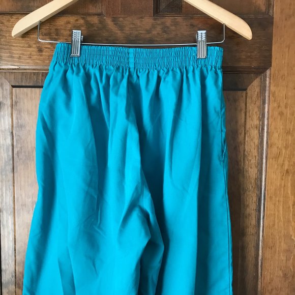 Landau Scrubs Green Pants with Elastic Waistband Medium - Picture 9 of 12